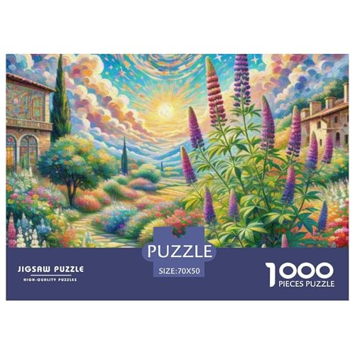 Plumbago Auriculata 1000 Teile Unmöglich Puzzles Tier, Familien, Teile Passen Perfekt Zusammen, Geschicklichkeitsspiel, Premium Quality, Stressabbau-Spielzeug 70x50cm/1000pcs von QIAVXZIP