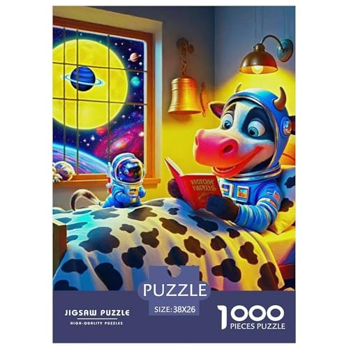 Rinder 1000 Teile Klassische Puzzle Tier Ab 14 Jahren, Teile Passen Perfekt Zusammen, Geschicklichkeitsspiel, Perfekt Für Spieleabende, Pädagogisches 38x26cm/1000pcs Rinder 1000 Teile Klassische Puzzle Tier Ab 14 Jahren, Teile Passen Perfekt Zusammen, Geschicklichkeitsspiel, Perfekt Für Spieleabende, Pädagogisches 38x26cm/1000pcs von QIAVXZIP