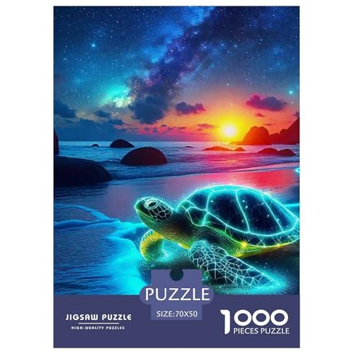 Schildkröte 1000 Teile Klassische Puzzle Tier Ab 14 Jahren, Teile Passen Perfekt Zusammen, Geschicklichkeitsspiel, Perfekt Für Spieleabende, Pädagogisches 70x50cm/1000pcs Schildkröte 1000 Teile Klassische Puzzle Tier Ab 14 Jahren, Teile Passen Perfekt Zusammen, Geschicklichkeitsspiel, Perfekt Für Spieleabende, Pädagogisches 70x50cm/1000pcs von QIAVXZIP