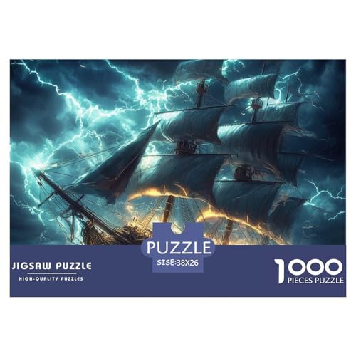 Segelboot 1000 Teile Klassische Puzzle Für Die Ganze Familie, Teile Passen Perfekt Zusammen, Geschicklichkeitsspiel, Perfekt Für Spieleabende, Stressabbau-Spielzeug 38x26cm/1000pcs Segelboot 1000 Teile Klassische Puzzle Für Die Ganze Familie, Teile Passen Perfekt Zusammen, Geschicklichkeitsspiel, Perfekt Für Spieleabende, Stressabbau-Spielzeug 38x26cm/1000pcs von QIAVXZIP
