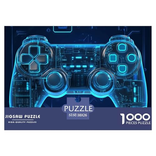 Spieler 1000 Teile Schwieriges Großes Puzzle Für Erwachsene, Familien, Teile Passen Perfekt Zusammen, Geschicklichkeitsspiel, Perfekt Für Spieleabende, Stressabbau-Spielzeug 38x26cm/1000pcs von QIAVXZIP