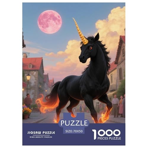 Tinte Qilin Treading Flammen 1000 Teile Schwieriges Großes Puzzle, Teile Passen Perfekt Zusammen, Geschicklichkeitsspiel, Perfekt Für Spieleabende, Pädagogisches 70x50cm/1000pcs Tinte Qilin Treading Flammen 1000 Teile Schwieriges Großes Puzzle, Teile Passen Perfekt Zusammen, Geschicklichkeitsspiel, Perfekt Für Spieleabende, Pädagogisches 70x50cm/1000pcs von QIAVXZIP