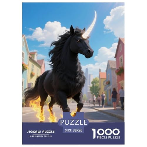 Tinte Qilin Treading Flammen 1000 Teile Unmöglich Puzzles, Familien, Teile Passen Perfekt Zusammen, Geschicklichkeitsspiel, Premium Quality, Stressabbau-Spielzeug 38x26cm/1000pcs Tinte Qilin Treading Flammen 1000 Teile Unmöglich Puzzles, Familien, Teile Passen Perfekt Zusammen, Geschicklichkeitsspiel, Premium Quality, Stressabbau-Spielzeug 38x26cm/1000pcs von QIAVXZIP