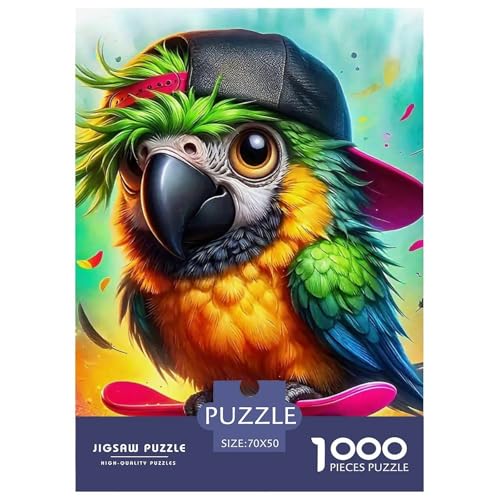 Vogel 1000 Teile Klassische Puzzle Tier Ab 14 Jahren, Teile Passen Perfekt Zusammen, Geschicklichkeitsspiel, Perfekt Für Spieleabende, Pädagogisches 70x50cm/1000pcs Vogel 1000 Teile Klassische Puzzle Tier Ab 14 Jahren, Teile Passen Perfekt Zusammen, Geschicklichkeitsspiel, Perfekt Für Spieleabende, Pädagogisches 70x50cm/1000pcs von QIAVXZIP