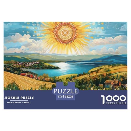 Weizenfeld 1000 Teile Klassische Puzzle Ab 14 Jahren, Teile Passen Perfekt Zusammen, Geschicklichkeitsspiel, Perfekt Für Spieleabende, Pädagogisches 38x26cm/1000pcs Weizenfeld 1000 Teile Klassische Puzzle Ab 14 Jahren, Teile Passen Perfekt Zusammen, Geschicklichkeitsspiel, Perfekt Für Spieleabende, Pädagogisches 38x26cm/1000pcs von QIAVXZIP