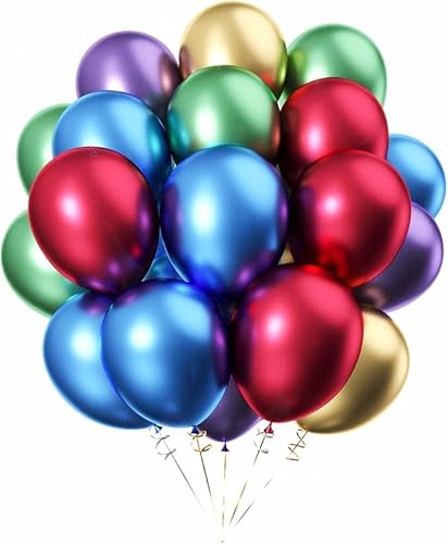Bunte metallische Luftballons Bunte metallische Luftballons von QIFU