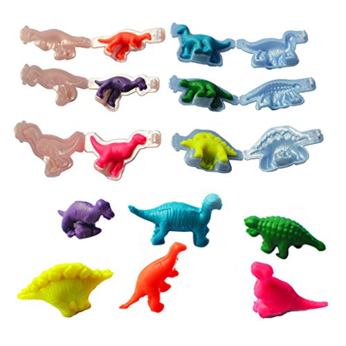 QINZTON Dinosaurier Plastilin Werkzeuge DIY Ton Formen Spielzeug Kit Teig Modellierung Ton Spielzeug Dinosaurier Formen Für Sand von QINZTON