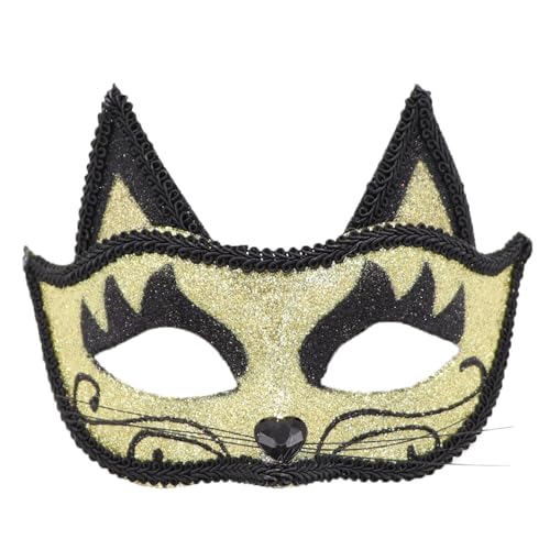 QINZTON Maskerade Party Tanzen Kostüm Maske Halloween Halbe Gesichtsmaske Dekorationen Halloween Maske Festival Karneval Maske Halbe Gesichtsmaske Cosplays Maske Maskenball Maske Aufführungen Maske von QINZTON