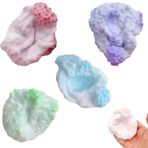 5 Stück Trauben Stressball, Stressball Trauben Stressball Vakuum-Stressball Kleines Perlen-Quetschball, Stress Ball Spielzeug für Stressabbau und Entspannung, Traubenstress Ball Perlen-Stressball 5 Stück Trauben Stressball, Stressball Trauben Stressball Vakuum-Stressball Kleines Perlen-Quetschball, Stress Ball Spielzeug für Stressabbau und Entspannung, Traubenstress Ball Perlen-Stressball von QITIXI:OU