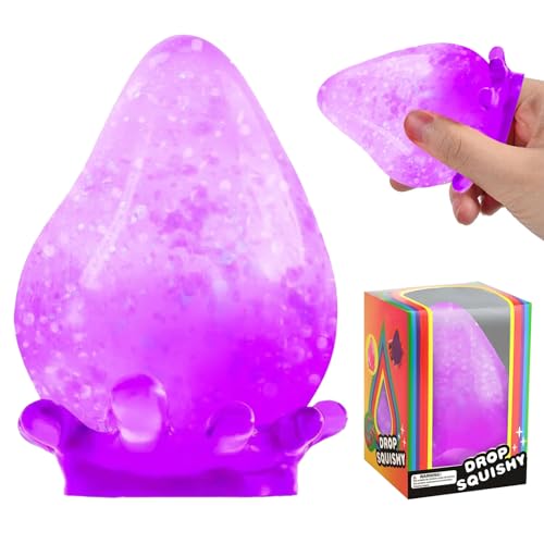 Squishy Squeeze Toys Stress Dream Drop Stress Spielzeug Water Drop Anti Stress Spielzeug Kreatives Dekompressions Water Drop Squeeze Toy Sensorisches Fidget-Spielzeug Für Jungen Und Mädchen von QIWEIS