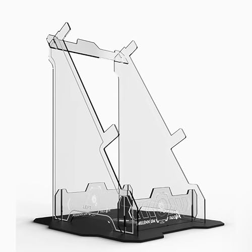 Acryl-Vitrine für Lego 75192 Ultimate Millennium Falcon Modell, 3 mm staubdichte Schaukasten, Vitrine kompatibel mit Lego 75192 (Modell nicht im Lieferumfang enthalten) (75192 Halterung) von QIXINDGYH