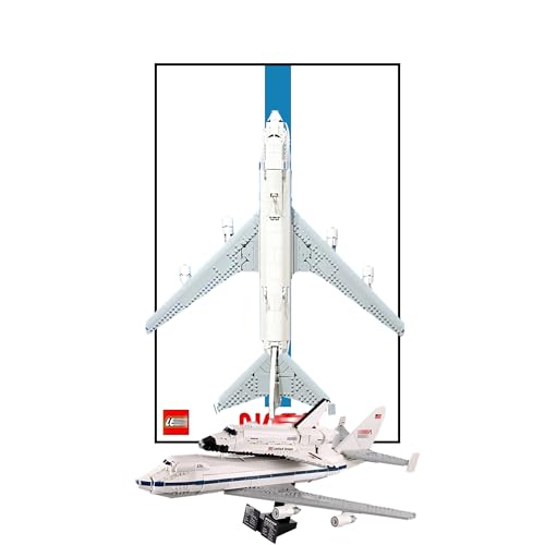 Display Wandboard für Lego 10360 Space Shuttle Transport - Wandhalterung Display Ständer Kunst Wandhalterung Rahmen für Rennwagen Bauset - 50 x 80 cm (A) von QIXINDGYH