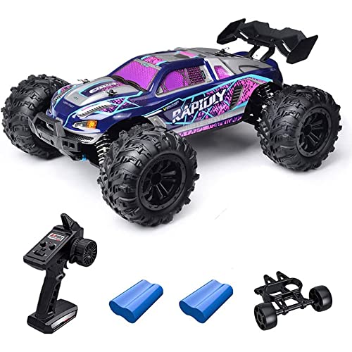 QIYHBVR 1/16 RC Autos Für Erwachsene Schnelle RC Trucks 4x4 Offroad Drift RC Auto Mit 2 Batterien Und LED-Lichtwaage Fernbedienung Monster Truck Für Jungen Kinder, All Terrains Truck QIYHBVR 1/16 RC Autos Für Erwachsene Schnelle RC Trucks 4x4 Offroad Drift RC Auto Mit 2 Batterien Und LED-Lichtwaage Fernbedienung Monster Truck Für Jungen Kinder, All Terrains Truck von QIYHBVR