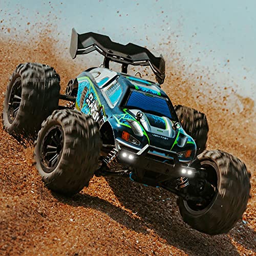 QIYHBVR 1/16 RC Autos Für Erwachsene Schnelle RC Trucks 4x4 Offroad Drift RC Auto Mit 2 Batterien Und LED-Lichtwaage Fernbedienung Monster Truck Für Jungen Kinder, All Terrains Truck QIYHBVR 1/16 RC Autos Für Erwachsene Schnelle RC Trucks 4x4 Offroad Drift RC Auto Mit 2 Batterien Und LED-Lichtwaage Fernbedienung Monster Truck Für Jungen Kinder, All Terrains Truck von QIYHBVR