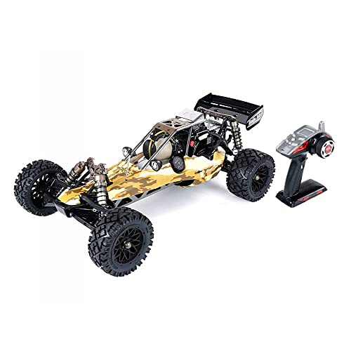 QIYHBVR 1: 5 Große RC-Autos Für Erwachsene, 45-CC-Hochleistungs-Hochgeschwindigkeits-Fernsteuerungsauto, Hobby-Schnell-RC-Trucks, Benzinbetriebenes RC-Geländewagen QIYHBVR 1: 5 Große RC-Autos Für Erwachsene, 45-CC-Hochleistungs-Hochgeschwindigkeits-Fernsteuerungsauto, Hobby-Schnell-RC-Trucks, Benzinbetriebenes RC-Geländewagen von QIYHBVR