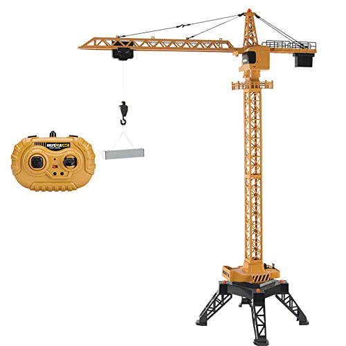 QIYHBVR 12-Kanal-RC-Kran-Spielzeug, 48 Zoll Großes 2,4-GHz-Fernbedienungs-Baustellenspielzeug, Pädagogisches Baufahrzeug-Spielzeug Für Jungen Oder Mädchen Im Alter Von 6, 7, 8, 9 Jahren QIYHBVR 12-Kanal-RC-Kran-Spielzeug, 48 Zoll Großes 2,4-GHz-Fernbedienungs-Baustellenspielzeug, Pädagogisches Baufahrzeug-Spielzeug Für Jungen Oder Mädchen Im Alter Von 6, 7, 8, 9 Jahren von QIYHBVR