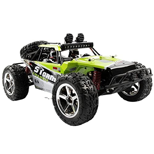 QIYHBVR All Terrain RC Car Im Maßstab 1:12, 35 Km/h Schnelles 4WD Elektrofahrzeug Mit 2,4 GHz Fernbedienung, 4X4 RC Road Monster Truck, Spielzeuggeschenk Für Jungen Und Mädchen von QIYHBVR