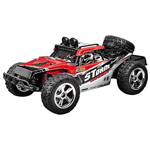 QIYHBVR All Terrain RC Car Im Maßstab 1:12, 35 Km/h Schnelles 4WD Elektrofahrzeug Mit 2,4 GHz Fernbedienung, 4X4 RC Road Monster Truck, Spielzeuggeschenk Für Jungen Und Mädchen von QIYHBVR