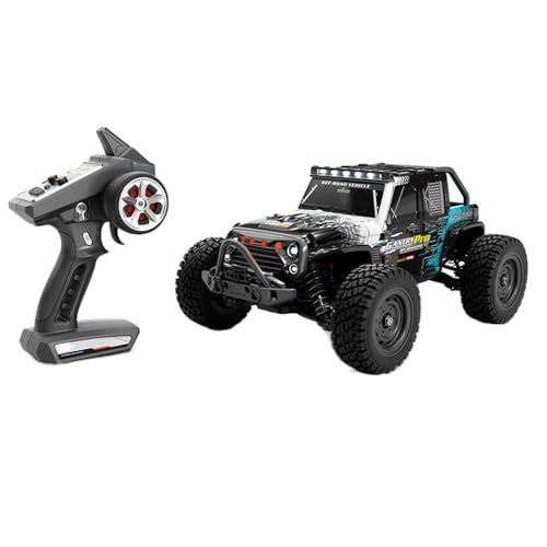 QIYHBVR Bürstenloses RC-Auto Im Maßstab 1:10, 2,4-GHz-Gelände-RC-Geländewagen, Mit LED-Leuchten, Geschwindigkeit 45 Km/h, 4WD-Hochgeschwindigkeits-RC-Geländewagen, Geeignet Für Erwachsene Und Kinder QIYHBVR Bürstenloses RC-Auto Im Maßstab 1:10, 2,4-GHz-Gelände-RC-Geländewagen, Mit LED-Leuchten, Geschwindigkeit 45 Km/h, 4WD-Hochgeschwindigkeits-RC-Geländewagen, Geeignet Für Erwachsene Und Kinder von QIYHBVR