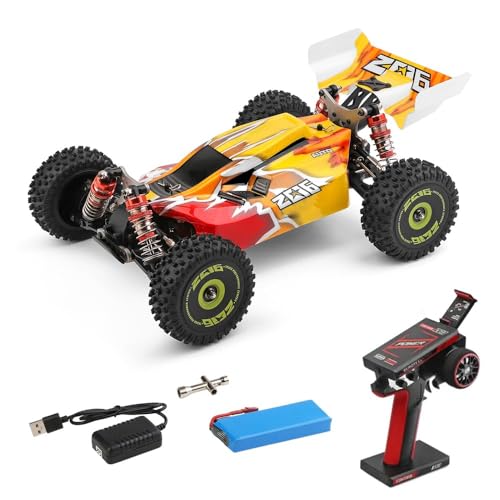 QIYHBVR Bürstenloses RC-Auto im Maßstab 1:14 mit hydraulischen Stoßdämpfern, 75 km/h 4WD-Hochgeschwindigkeits-RC-Geländewagen, 2,4 GHz geländegängiges RC-Geländewagen, Geschenk für Erwachsene und Kind QIYHBVR Bürstenloses RC-Auto im Maßstab 1:14 mit hydraulischen Stoßdämpfern, 75 km/h 4WD-Hochgeschwindigkeits-RC-Geländewagen, 2,4 GHz geländegängiges RC-Geländewagen, Geschenk für Erwachsene und Kind von QIYHBVR