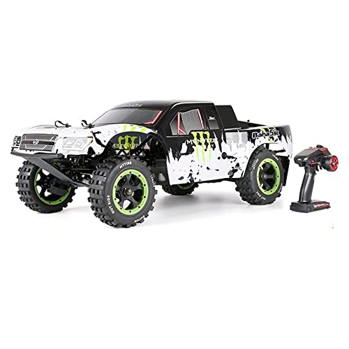 QIYHBVR Ferngesteuerter Auto-LKW Im Maßstab 1: 5, Hochgeschwindigkeits-RTR-RC-LKW, 2,4-GHz-Funkgesteuertes Elektro-RC-Auto, 32-CC-Benzinmotor-Offroad-Monster-Truck Für Erwachsene von QIYHBVR