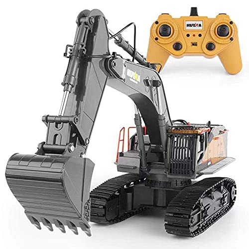 QIYHBVR Ferngesteuerter Bagger Spielzeug-LKW, Maßstab Upgrade RC Bagger Baufahrzeuge Für Jungen Mädchen Kinder RC Traktor Mit Beleuchtung Für Erwachsene Jungen Kinder Teens Kleinkind Weihnachtsgeschen QIYHBVR Ferngesteuerter Bagger Spielzeug-LKW, Maßstab Upgrade RC Bagger Baufahrzeuge Für Jungen Mädchen Kinder RC Traktor Mit Beleuchtung Für Erwachsene Jungen Kinder Teens Kleinkind Weihnachtsgeschen von QIYHBVR
