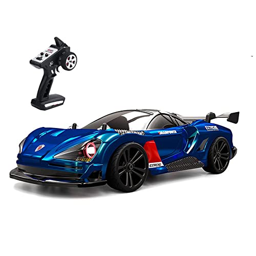QIYHBVR Ferngesteuertes Auto - 2,4 GHz 35 Km/H Hochgeschwindigkeits-RC-Autos, Offroad-Hobby-RC-Rennwagen Mit LED-Leuchten, Geburtstags Kinder Und Erwachsene QIYHBVR Ferngesteuertes Auto - 2,4 GHz 35 Km/H Hochgeschwindigkeits-RC-Autos, Offroad-Hobby-RC-Rennwagen Mit LED-Leuchten, Geburtstags Kinder Und Erwachsene von QIYHBVR