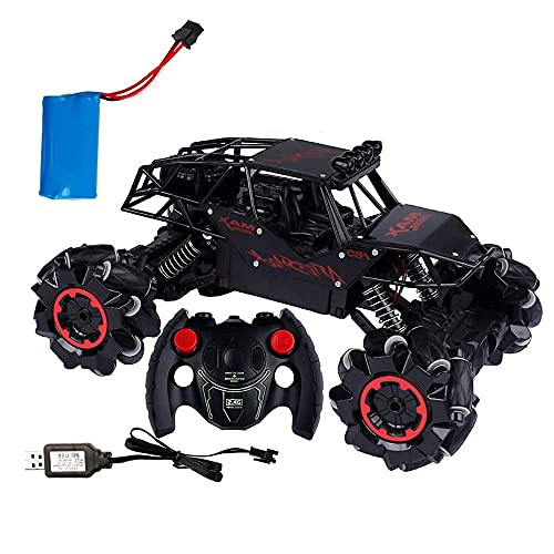 QIYHBVR Ferngesteuertes Auto Aus Legierung Im Maßstab 1/16, 2,4 GHz, Allradantrieb, Leistungsstarker RC-Rock-Crawler Für Jedes Gelände, Elektrische Funkfernsteuerungsautos, Offroad-RC-Monstertrucks QIYHBVR Ferngesteuertes Auto Aus Legierung Im Maßstab 1/16, 2,4 GHz, Allradantrieb, Leistungsstarker RC-Rock-Crawler Für Jedes Gelände, Elektrische Funkfernsteuerungsautos, Offroad-RC-Monstertrucks von QIYHBVR