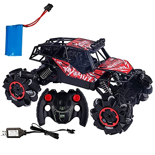 QIYHBVR Ferngesteuertes Auto Aus Legierung Im Maßstab 1/16, 2,4 GHz, Allradantrieb, Leistungsstarker RC-Rock-Crawler Für Jedes Gelände, Elektrische Funkfernsteuerungsautos, Offroad-RC-Monstertrucks QIYHBVR Ferngesteuertes Auto Aus Legierung Im Maßstab 1/16, 2,4 GHz, Allradantrieb, Leistungsstarker RC-Rock-Crawler Für Jedes Gelände, Elektrische Funkfernsteuerungsautos, Offroad-RC-Monstertrucks von QIYHBVR