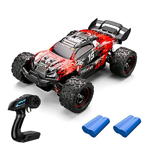 QIYHBVR Ferngesteuertes Auto Brushless 65 KMH 4WD Wasserdichter Hochgeschwindigkeits-RC-Monster-Truck, RC-Auto All Terrain Offroad 2,4 GHZ Ferngesteuertes Fahrzeug In Hobbyqualität Für Erwachsene von QIYHBVR