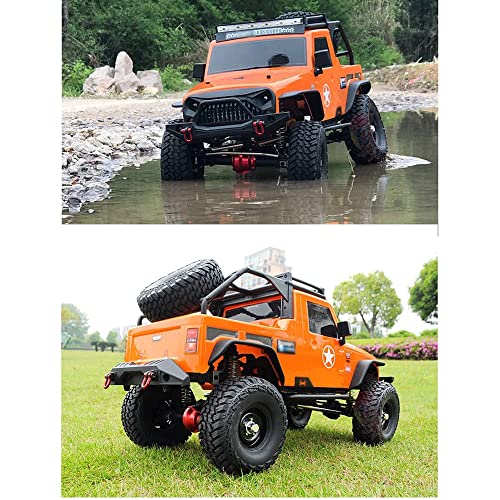 QIYHBVR Ferngesteuertes Auto Für Jungen Und Mädchen, 4WD-Simulation, RC-LKW-Auto, Maßstab 1:10, Schnell, Alle Gelände, Geländewagen, Monster-Raupenfahrzeug, Spielzeug Für Erwachsene Und Kinder QIYHBVR Ferngesteuertes Auto Für Jungen Und Mädchen, 4WD-Simulation, RC-LKW-Auto, Maßstab 1:10, Schnell, Alle Gelände, Geländewagen, Monster-Raupenfahrzeug, Spielzeug Für Erwachsene Und Kinder von QIYHBVR
