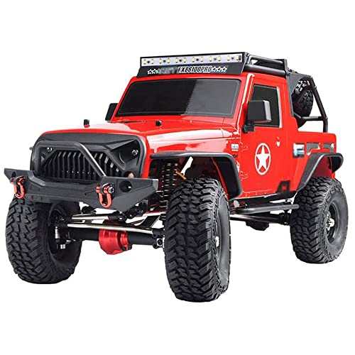 QIYHBVR Ferngesteuertes Auto Für Jungen Und Mädchen, 4WD-Simulation, RC-LKW-Auto, Maßstab 1:10, Schnell, Alle Gelände, Geländewagen, Monster-Raupenfahrzeug, Spielzeug Für Erwachsene Und Kinder QIYHBVR Ferngesteuertes Auto Für Jungen Und Mädchen, 4WD-Simulation, RC-LKW-Auto, Maßstab 1:10, Schnell, Alle Gelände, Geländewagen, Monster-Raupenfahrzeug, Spielzeug Für Erwachsene Und Kinder von QIYHBVR
