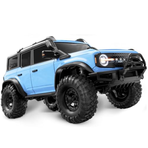 QIYHBVR Ferngesteuertes Auto Im Maßstab 1:10, RC Rock Crawler, 2,4 GHz 4WD Offroad-Ferngesteuerter Truck Mit LED-Licht, All-Terrain-Kletterfahrzeug, Wasserdichtes Outdoor-RC-Auto, Geschenke QIYHBVR Ferngesteuertes Auto Im Maßstab 1:10, RC Rock Crawler, 2,4 GHz 4WD Offroad-Ferngesteuerter Truck Mit LED-Licht, All-Terrain-Kletterfahrzeug, Wasserdichtes Outdoor-RC-Auto, Geschenke von QIYHBVR