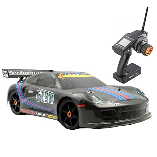 QIYHBVR Ferngesteuertes Auto Im Maßstab 1:8, 135 Km/h, 4WD-RC-Auto, Wasserdichter Drift-Offroad-4282-Brushless-Motor Mit 2,4-G-LCD-Bildschirm-Fernbedienung, Bastlerqualität Für Erwachsene von QIYHBVR