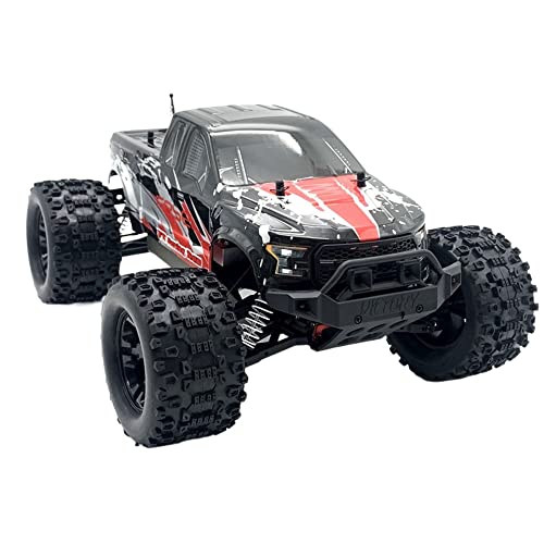 QIYHBVR Große Bürstenlose Hochgeschwindigkeits-RC-Autos Für Erwachsene, 1:10-RC-Trucks Mit Über 80 Km/H, Ferngesteuertes Auto, All-Terrain-Offroad-Monster-Truck Mit Vollmetall-Chassis QIYHBVR Große Bürstenlose Hochgeschwindigkeits-RC-Autos Für Erwachsene, 1:10-RC-Trucks Mit Über 80 Km/H, Ferngesteuertes Auto, All-Terrain-Offroad-Monster-Truck Mit Vollmetall-Chassis von QIYHBVR