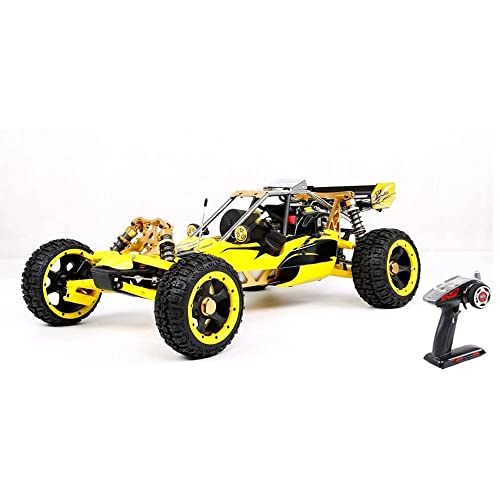 QIYHBVR Hochgeschwindigkeits-RC-Auto, 36-CC-Gasmotor-RC-Monstertruck Im Maßstab 1: 5, Hobby-Rennauto Für Erwachsene, Ferngesteuertes All-Terrain-Offroad-Auto, 2,4-GHz-RC-Kletterfahrzeug QIYHBVR Hochgeschwindigkeits-RC-Auto, 36-CC-Gasmotor-RC-Monstertruck Im Maßstab 1: 5, Hobby-Rennauto Für Erwachsene, Ferngesteuertes All-Terrain-Offroad-Auto, 2,4-GHz-RC-Kletterfahrzeug von QIYHBVR