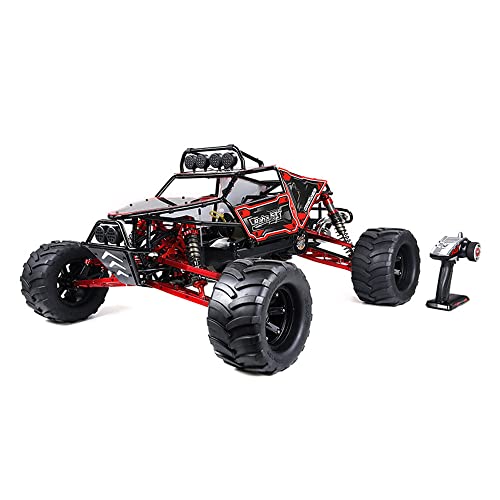 QIYHBVR Hochgeschwindigkeits-RC-Autos Im Maßstab 1:5, Ferngesteuertes Geländewagen Für Erwachsene, 45-cm³-Hubraum Mit Doppelschalldämpfer-Auspuffrohr-Gelände-RC-LKW QIYHBVR Hochgeschwindigkeits-RC-Autos Im Maßstab 1:5, Ferngesteuertes Geländewagen Für Erwachsene, 45-cm³-Hubraum Mit Doppelschalldämpfer-Auspuffrohr-Gelände-RC-LKW von QIYHBVR