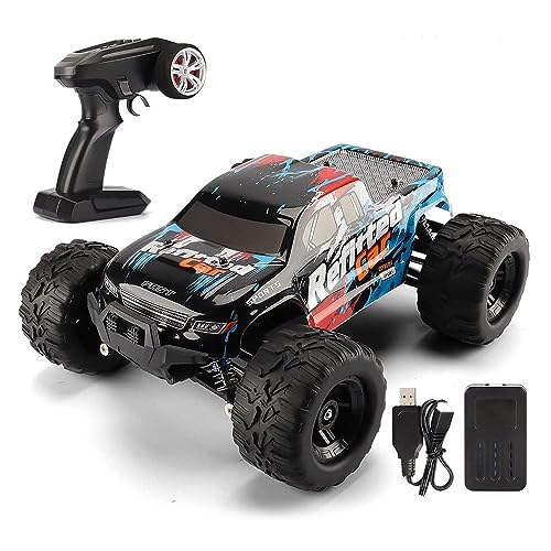 QIYHBVR Maßstab 1:16, Geschwindigkeit 30 km/h, Hochgeschwindigkeits-RC-Auto, 4WD-Hochgeschwindigkeits-Elektrospielzeug-Geländewagen, RC-Monstertruck, 2,4 GHz All-Terrain-RC-Geländewagen für Jungen, Ki QIYHBVR Maßstab 1:16, Geschwindigkeit 30 km/h, Hochgeschwindigkeits-RC-Auto, 4WD-Hochgeschwindigkeits-Elektrospielzeug-Geländewagen, RC-Monstertruck, 2,4 GHz All-Terrain-RC-Geländewagen für Jungen, Ki von QIYHBVR