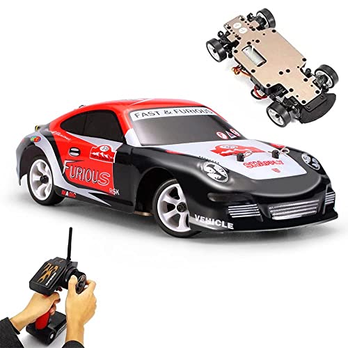 QIYHBVR Maßstab 1:28 Mini Ferngesteuertes Auto 1/28 Wiederaufladbare 30 Km/H Hochgeschwindigkeits-RC-Autos Spielzeug Für Jungen Mädchen Fahrzeugrennen Hobby Weihnachten Geburtstagsgeschenke von QIYHBVR