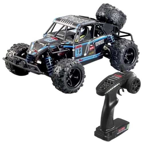 QIYHBVR RC-Auto, 2,4-GHz-Gelände-RC-Geländewagen, Mit LED-Leuchten, 40 Km/h 4WD-Hochgeschwindigkeits-RC-Geländewagen, Gelände-RC-Geländewagen Im Maßstab 1:18, Geschenk Für Erwachsene Und Kinder von QIYHBVR
