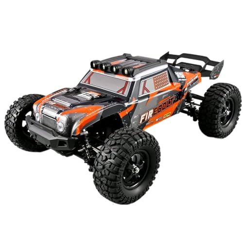 QIYHBVR RC-Auto, 2,4-GHz-Gelände-RC-Geländewagen, Mit LED-Leuchten, 45 Km/h 4WD-Hochgeschwindigkeits-RC-Geländewagen, Bürstenloses RC-Geländewagen Im Maßstab 1:12 von QIYHBVR