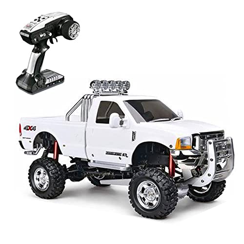 QIYHBVR RC-Auto, RC-Monstertruck Im Maßstab 1:10, Hobbyauto Für Erwachsene, Mit 540-Bürstenmotor, 4WD, All-Terrain-Geländewagen, Ferngesteuertes Auto, 2,4-GHz-RC-Crawler, Spielzeuggeschenk Für Kinder von QIYHBVR