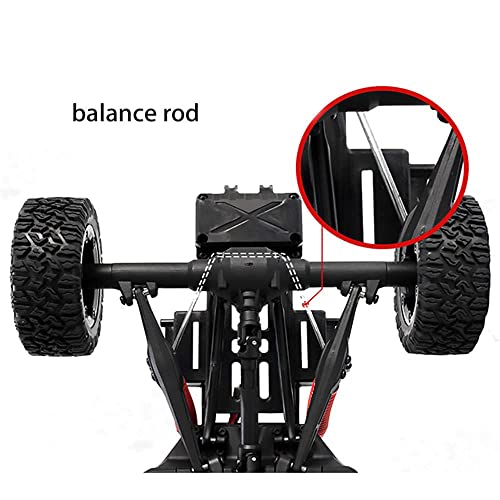 QIYHBVR RC Auto Hochgeschwindigkeits-Ferngesteuertes Auto Maßstab 1:12 Schnell 55 Km/H 4x4 Offroad-Ferngesteuerter LKW Mit Bürstenlosem Motor 35A Wasserdichter ESC, All Terrain RC Cars von QIYHBVR