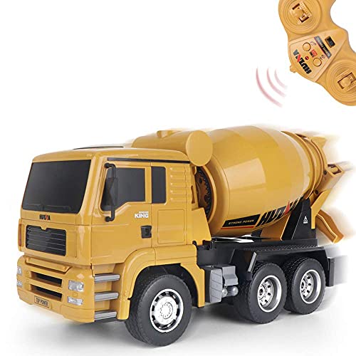 QIYHBVR RC Betonmischer-LKW, 6-Kanal-Auto-Dumping-Baufahrzeug, Elektrische Fernbedienung, Betonmischer-LKW, Spielzeug Für Kinder Und Jungen Im Alter Von 8, 10 Und 12 Jahren QIYHBVR RC Betonmischer-LKW, 6-Kanal-Auto-Dumping-Baufahrzeug, Elektrische Fernbedienung, Betonmischer-LKW, Spielzeug Für Kinder Und Jungen Im Alter Von 8, 10 Und 12 Jahren von QIYHBVR