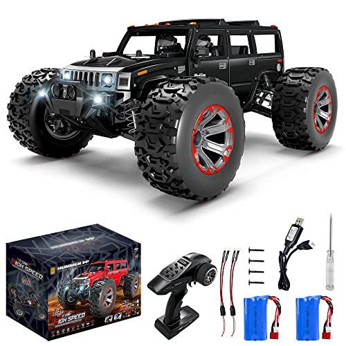 QIYHBVR RC CAR Desert Buggy Im Maßstab 1:10 Mit Alu-Chassis Hochgeschwindigkeits-50 Km/H 4x4 Schnelle Rennwagen RTR Racing 4WD Electric Power 2,4 GHz Funkfernsteuerung Offroad-Truck von QIYHBVR