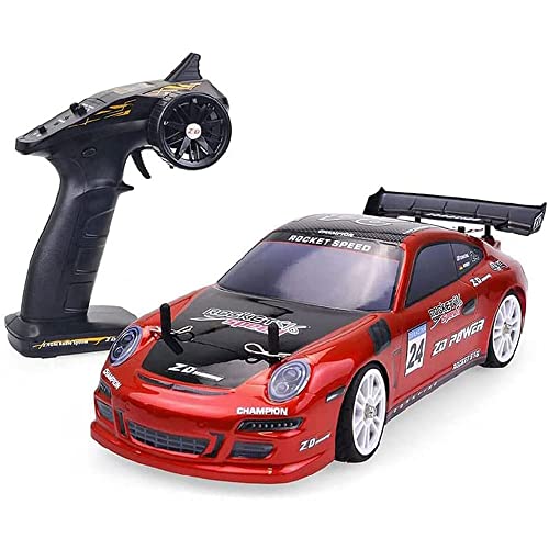 QIYHBVR RC Cars Ferngesteuertes Hochgeschwindigkeitsauto Für Kinder Erwachsene Im Maßstab 1:16 Mit Bunten Lichtern & Metallchassis 4X4 Offroad-Monstertrucks, Elektrisches 2,4-GHz-All-Terrain-Spielzeug QIYHBVR RC Cars Ferngesteuertes Hochgeschwindigkeitsauto Für Kinder Erwachsene Im Maßstab 1:16 Mit Bunten Lichtern & Metallchassis 4X4 Offroad-Monstertrucks, Elektrisches 2,4-GHz-All-Terrain-Spielzeug von QIYHBVR