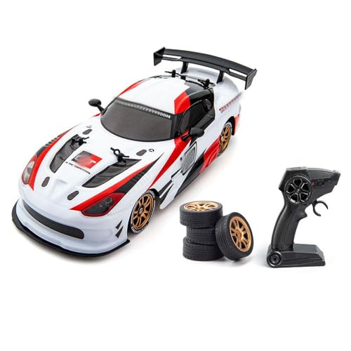 QIYHBVR RC-Drift-Auto, Elektrischer RC-Sportwagen Im Maßstab 1:16 Mit LED-Leuchten Und 2 Reifensätzen, Hochgeschwindigkeits-RC-Rennwagen Mit Allradantrieb, 2,4-GHz-Drift-RC-Sportwagen, Geschenk Für QIYHBVR RC-Drift-Auto, Elektrischer RC-Sportwagen Im Maßstab 1:16 Mit LED-Leuchten Und 2 Reifensätzen, Hochgeschwindigkeits-RC-Rennwagen Mit Allradantrieb, 2,4-GHz-Drift-RC-Sportwagen, Geschenk Für von QIYHBVR