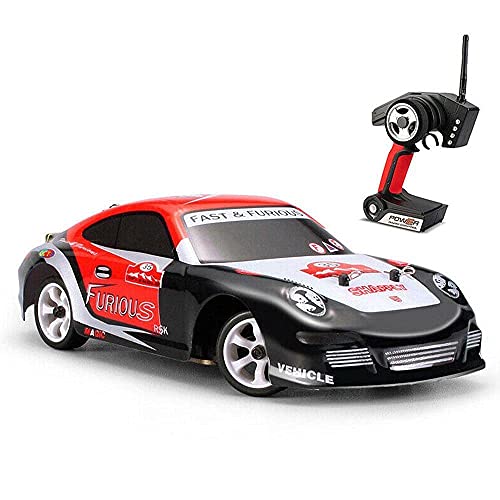 QIYHBVR RC-Drift-Auto, RC-Sportwagen Im Maßstab 1:28, Geschwindigkeit 30 Km/h, Allrad-Hochgeschwindigkeits-RC-Rennwagen, Mit Alu-Chassis, 2,4 GHz Elektrisches RC-Drift-Auto, Geeignet Als Geschenk QIYHBVR RC-Drift-Auto, RC-Sportwagen Im Maßstab 1:28, Geschwindigkeit 30 Km/h, Allrad-Hochgeschwindigkeits-RC-Rennwagen, Mit Alu-Chassis, 2,4 GHz Elektrisches RC-Drift-Auto, Geeignet Als Geschenk von QIYHBVR