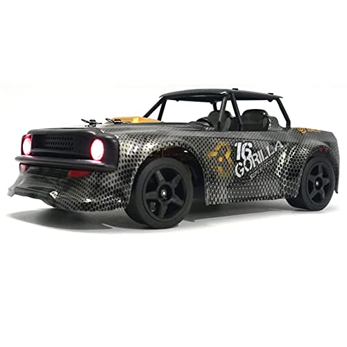 QIYHBVR RC Drift Car Für Erwachsene RC Truck Im Maßstab 1:16 30 Km/h Hochgeschwindigkeits-Offroad-Hobby-Rennwagen 2,4-GHz-Ferngesteuertes Auto Hochgeschwindigkeits-RC-Rennwagen, Elektro-Drift-Auto QIYHBVR RC Drift Car Für Erwachsene RC Truck Im Maßstab 1:16 30 Km/h Hochgeschwindigkeits-Offroad-Hobby-Rennwagen 2,4-GHz-Ferngesteuertes Auto Hochgeschwindigkeits-RC-Rennwagen, Elektro-Drift-Auto von QIYHBVR