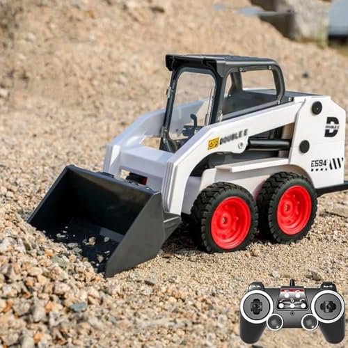 QIYHBVR RC-Technikfahrzeug, RC-Kompaktlader Im Maßstab 1:14 Mit LED-Lichtern Und Geräuschen, 2,4 GHz Elektrischer RC-Kompaktlader Mit 360°-Drehung, Geschenk Für Erwachsene Und Kinder QIYHBVR RC-Technikfahrzeug, RC-Kompaktlader Im Maßstab 1:14 Mit LED-Lichtern Und Geräuschen, 2,4 GHz Elektrischer RC-Kompaktlader Mit 360°-Drehung, Geschenk Für Erwachsene Und Kinder von QIYHBVR